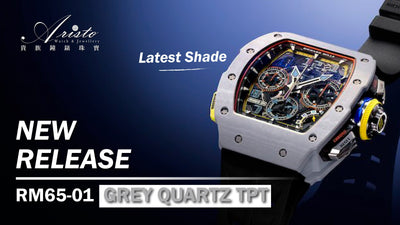 [News] Richard Mille 最新配色 RM65-01，首次面世灰色Quartz TPT