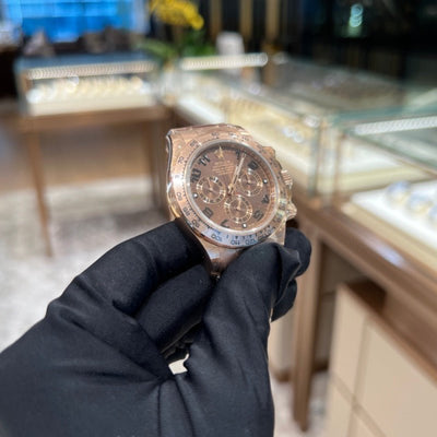 Rolex 116505 Choco Old Dial (2nd hand) Daytona- Aristo Watch & Jewellery