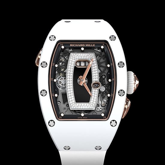 RM037 White Ceramic Onyx RM037- Aristo Watch & Jewellery