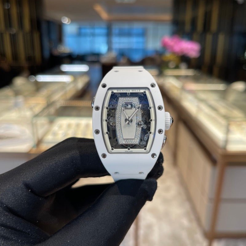 RM037 White Ceramic Pearl RM037- Aristo Watch & Jewellery