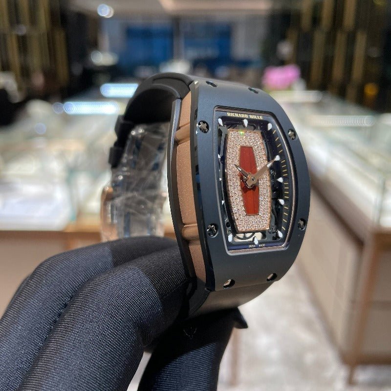 RM07-01 Black Ceramic Jasper RM07-01- Aristo Watch & Jewellery