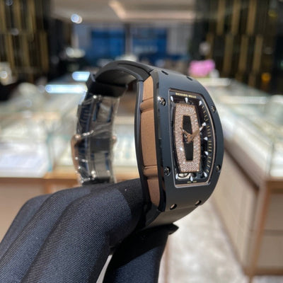 RM07-01 Black Ceramic Onyx RM07-01- Aristo Watch & Jewellery
