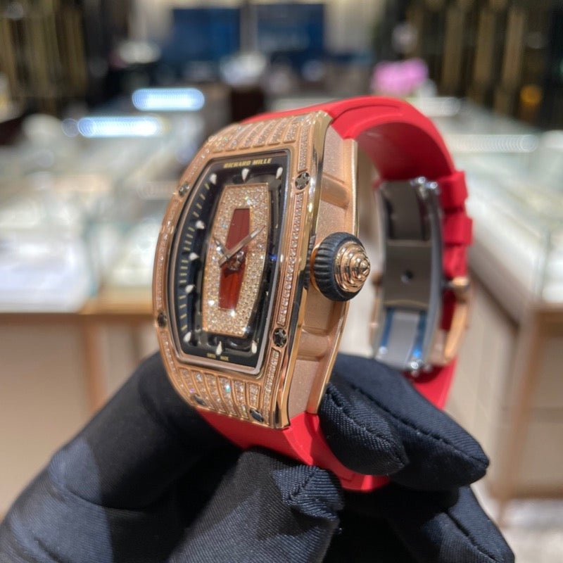 RM07-01 RG Mid Set Jasper RM07-01- Aristo Watch & Jewellery
