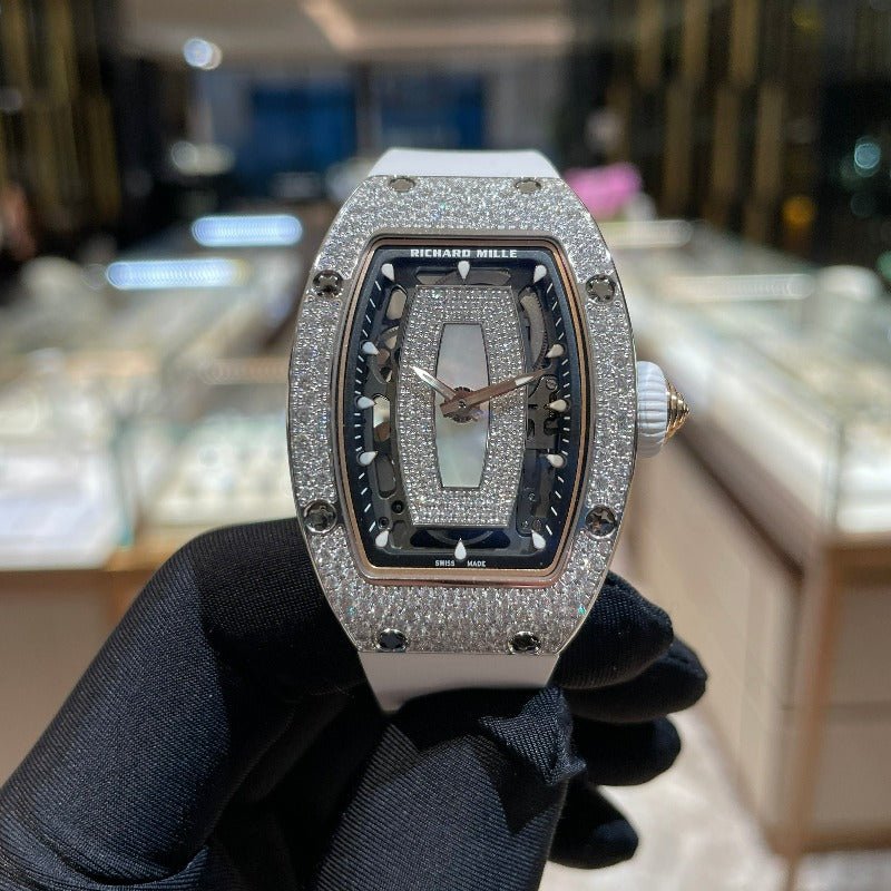 RM07-01 WG Snow Set Diamond RM07-01- Aristo Watch & Jewellery