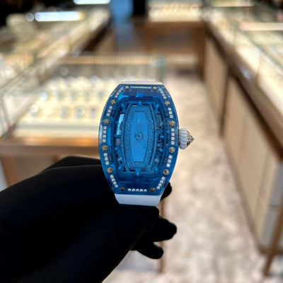 RM07-02 Blue Sapphire One Row RM07-02- Aristo Watch & Jewellery
