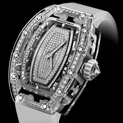 RM07-02 White Sapphire One Row RM07-02- Aristo Watch & Jewellery