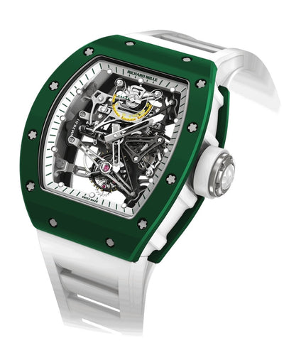 RM38-01 Green Ceramic RM38- Aristo Watch & Jewellery