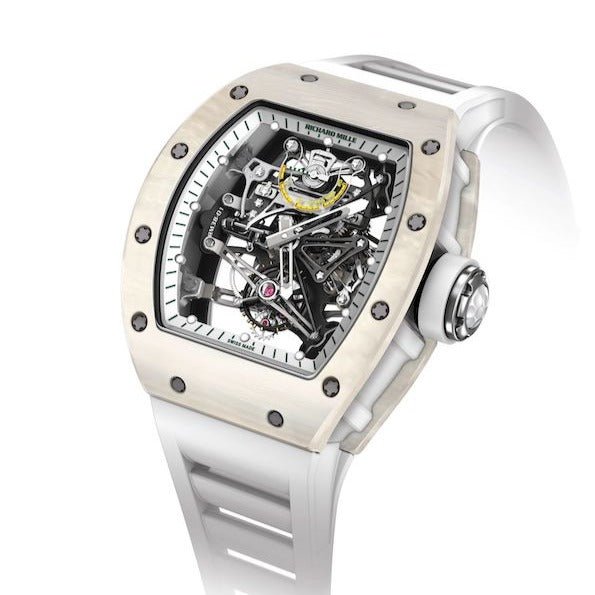 RM38-01 Bubba Watson White TPT RM38- Aristo Watch & Jewellery