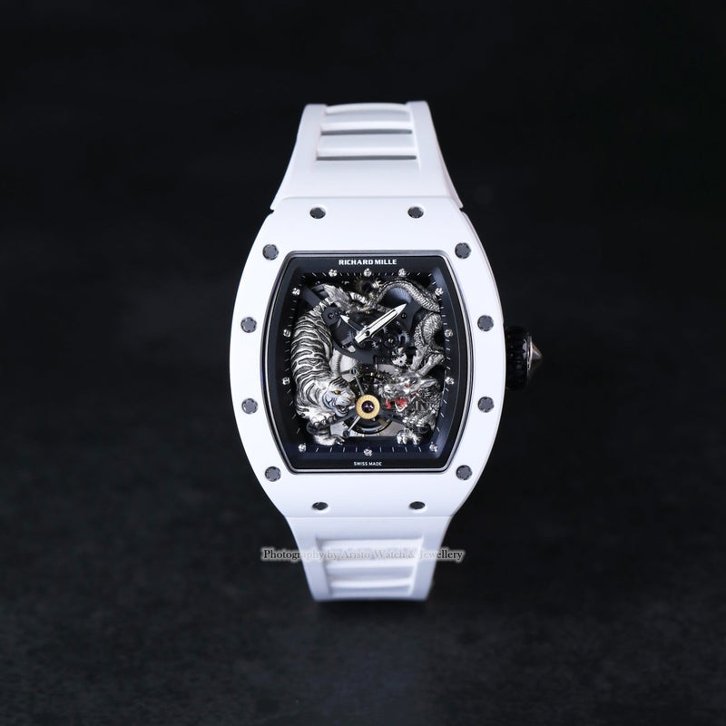 RM51-01 White Ceramic RM51-01- Aristo Watch & Jewellery