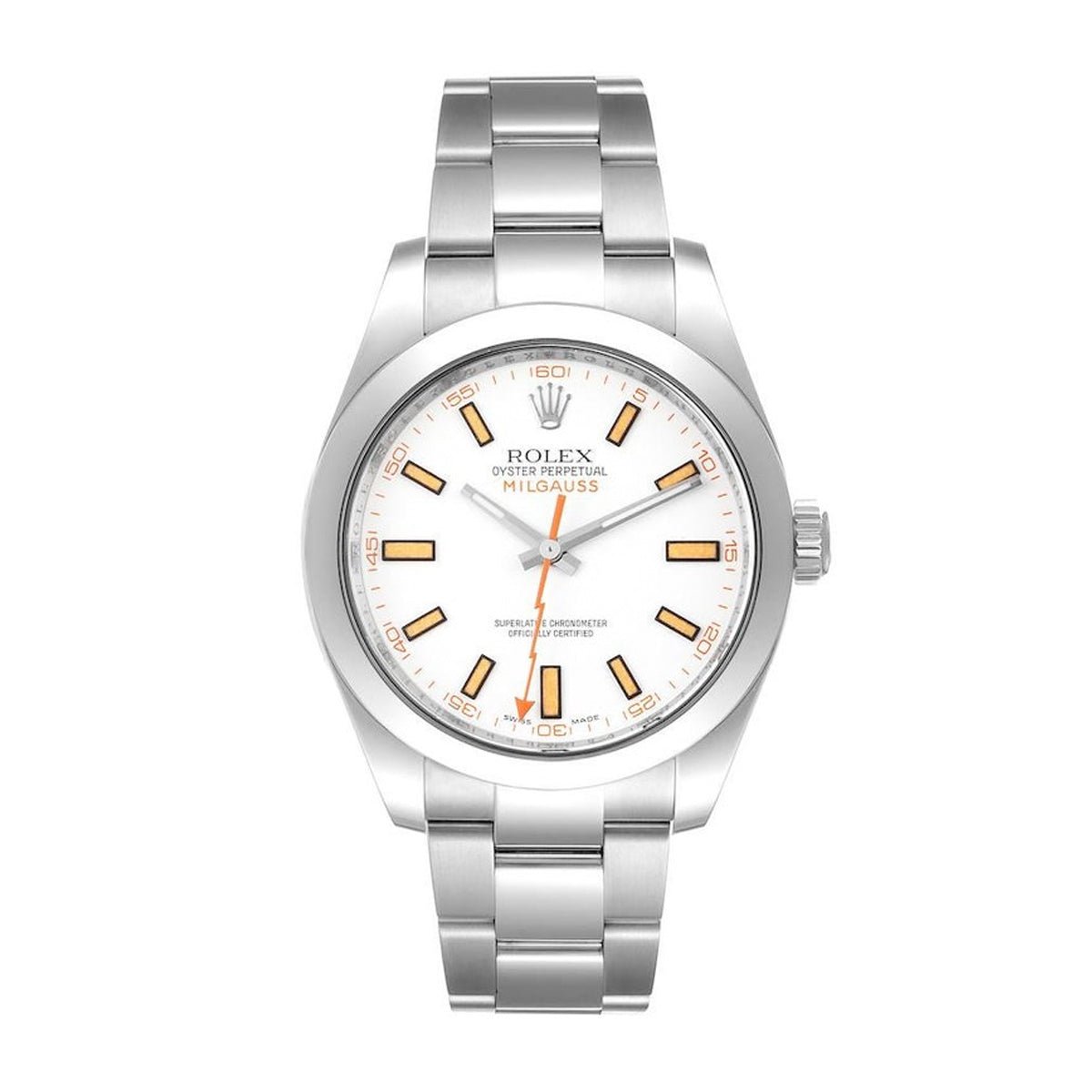 Rolex 116400 White (2nd hand) Milgauss- Aristo Watch & Jewellery