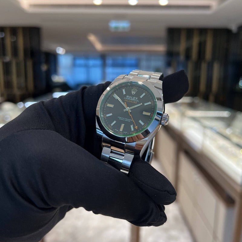 Rolex 116400GV Black (2nd hand) Milgauss- Aristo Watch & Jewellery