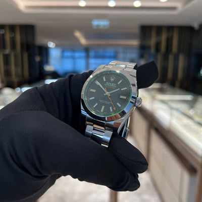Rolex 116400GV Black Milgauss- Aristo Watch & Jewellery