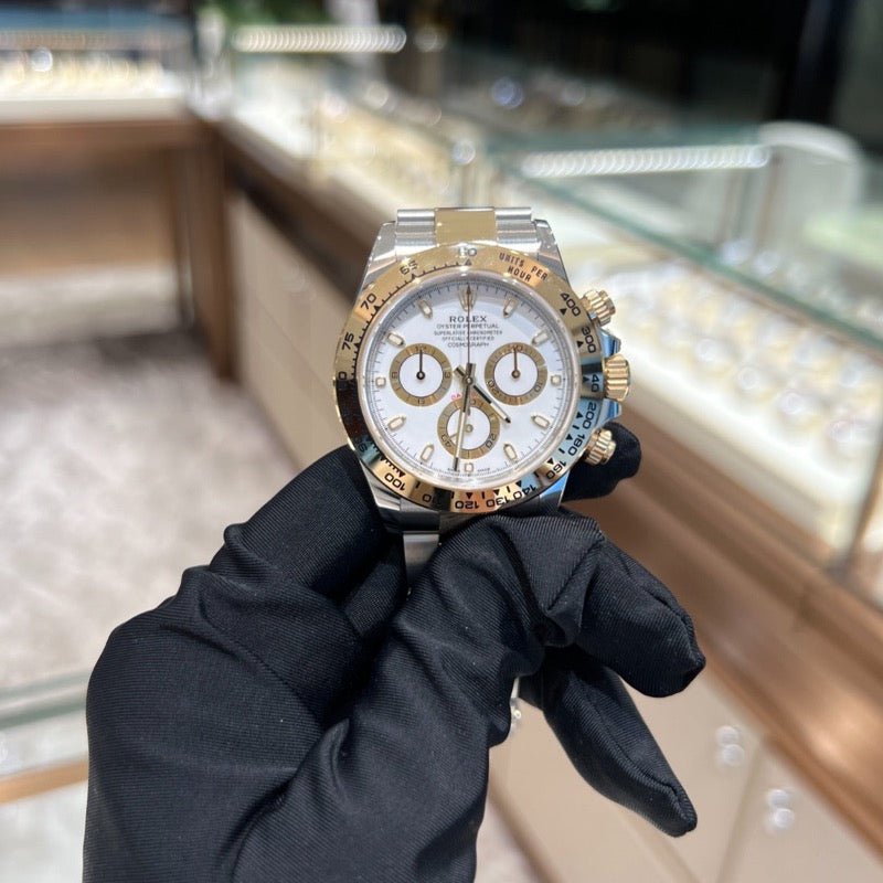 Rolex 116503 White Daytona- Aristo Watch & Jewellery