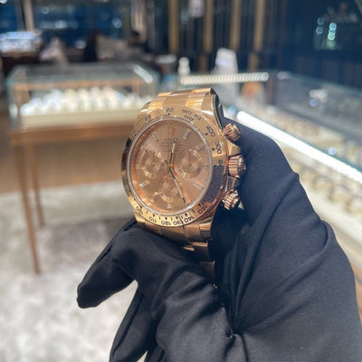 Rolex 116505A Pink (2nd hand) Daytona- Aristo Watch & Jewellery