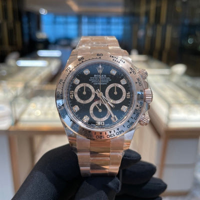 Rolex 116505G Black Daytona- Aristo Watch & Jewellery