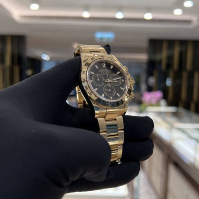Rolex 116508 Black Daytona- Aristo Watch & Jewellery