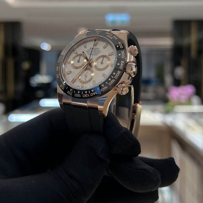 Rolex 116515 White Daytona- Aristo Watch & Jewellery
