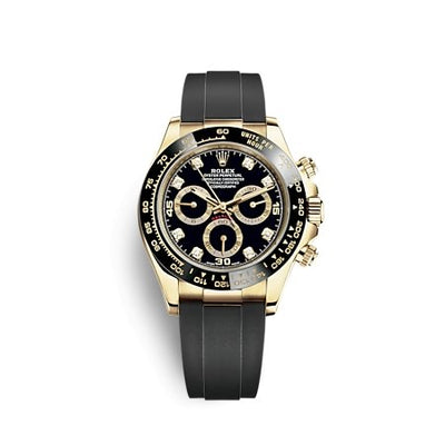 Rolex 116518G Black New dial Daytona- Aristo Watch & Jewellery
