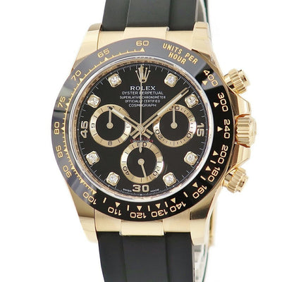 Rolex 116518G Black New dial Daytona- Aristo Watch & Jewellery