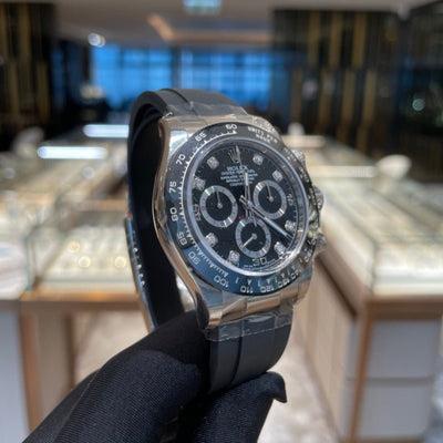Rolex 116519G Black Daytona- Aristo Watch & Jewellery