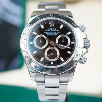 Rolex 116520 Black Daytona- Aristo Watch & Jewellery