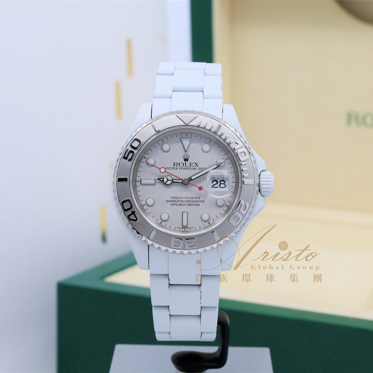 Rolex 116622 DLC (2nd hand) Yacht Master- Aristo Watch & Jewellery