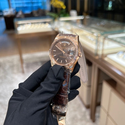 Rolex 118135 Choco Daydate- Aristo Watch & Jewellery