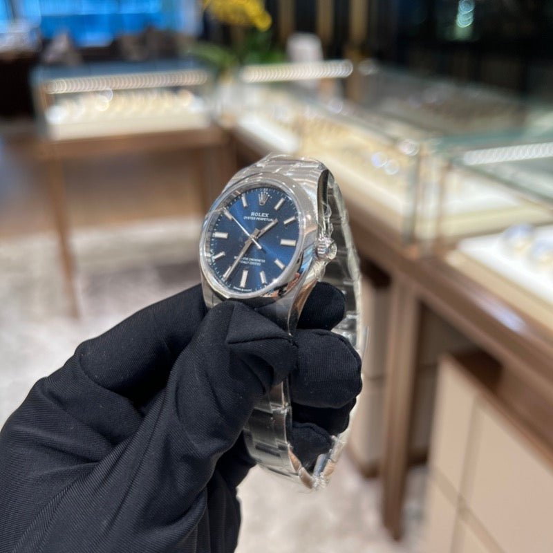 Rolex 124200 Blue Oyster Perpertual- Aristo Watch & Jewellery