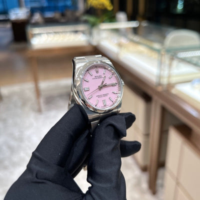 Rolex 126000 Candy Pink Oyster Perpertual- Aristo Watch & Jewellery