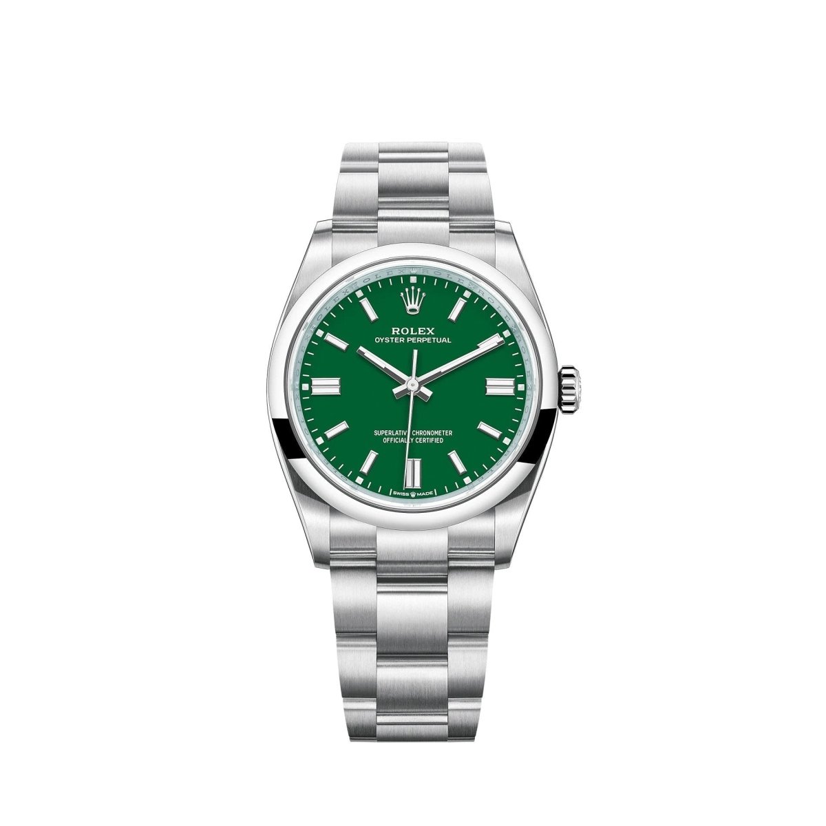 Rolex 126000 Green Oyster Perpertual- Aristo Watch & Jewellery