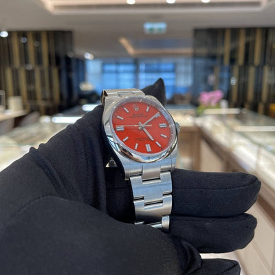 Rolex 126000 Red Oyster Perpertual- Aristo Watch & Jewellery