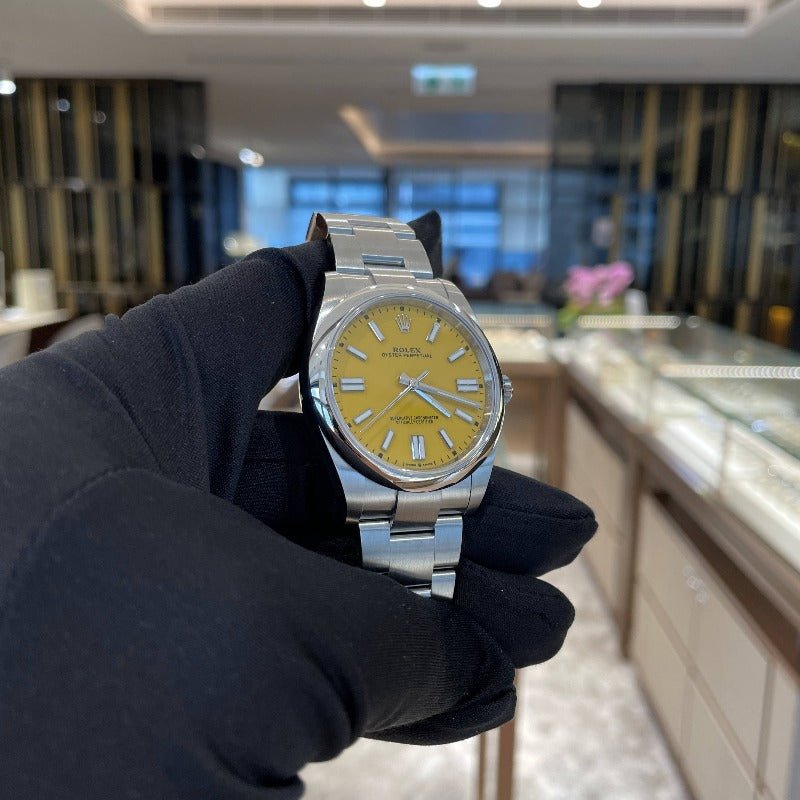 Rolex 126000 Yellow Oyster Perpertual- Aristo Watch & Jewellery