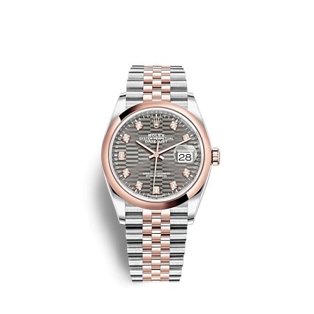 Rolex 126201G Grey Motif Jub Datejust- Aristo Watch & Jewellery