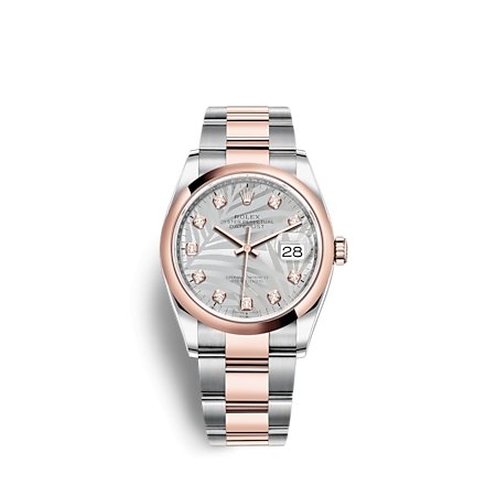 Rolex 126201G Grey Palm Oys Datejust- Aristo Watch & Jewellery