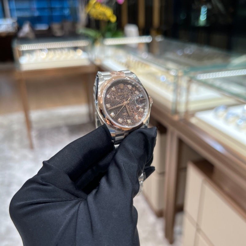 Rolex 126201J Choco Jub Datejust- Aristo Watch & Jewellery