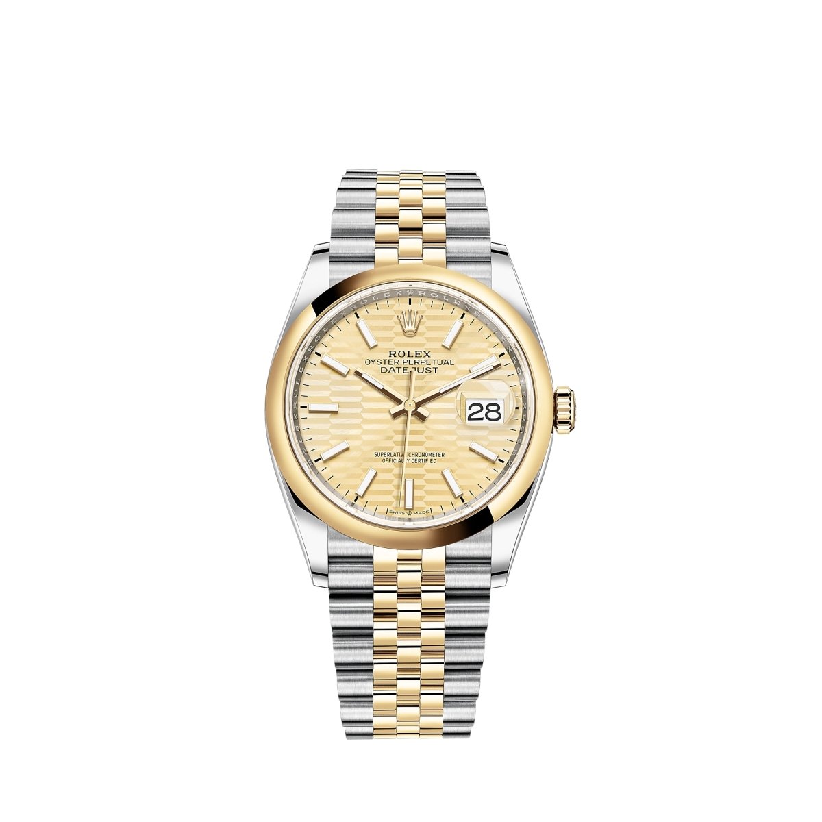 Rolex 126203 Gold Motif Datejust- Aristo Watch & Jewellery