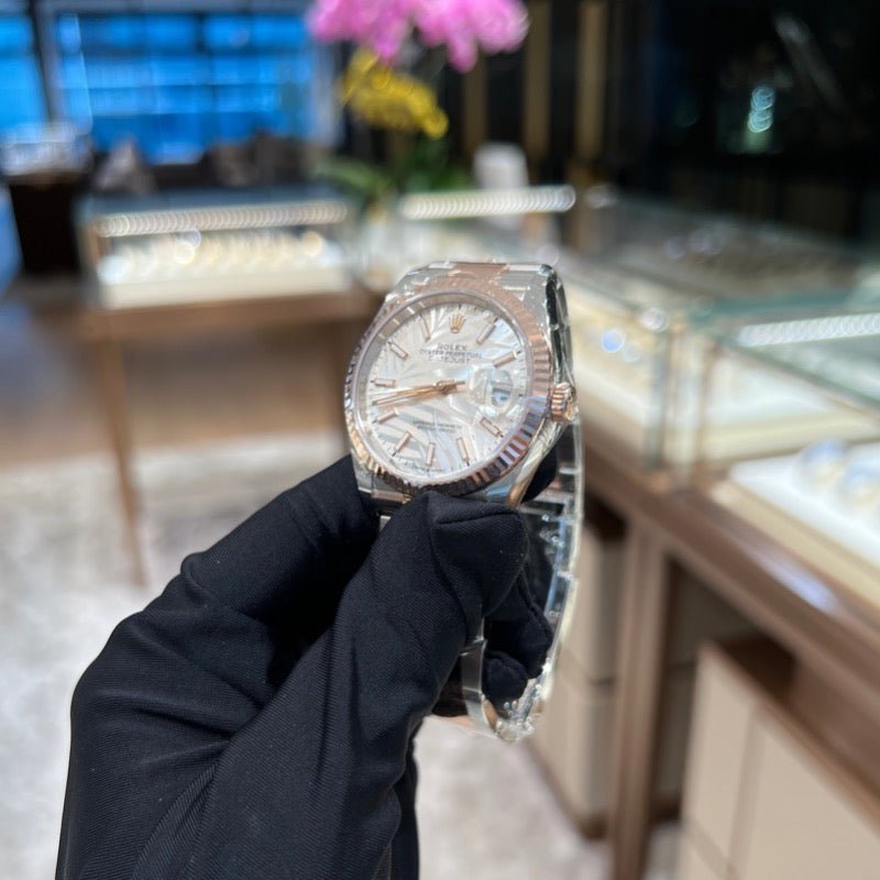 Rolex 126231 Palm Oys Datejust- Aristo Watch & Jewellery