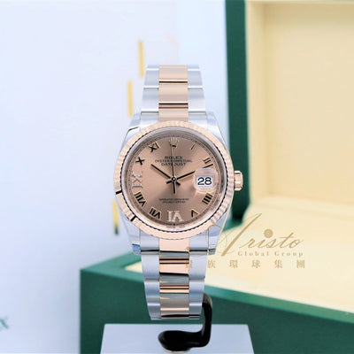 Rolex 126231 Pink VIIX Oys Datejust- Aristo Watch & Jewellery