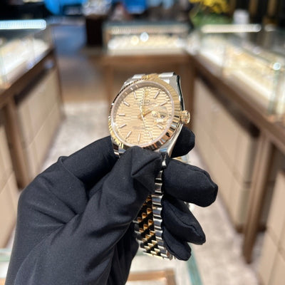 Rolex 126233 Champ Motif Jub Datejust- Aristo Watch & Jewellery