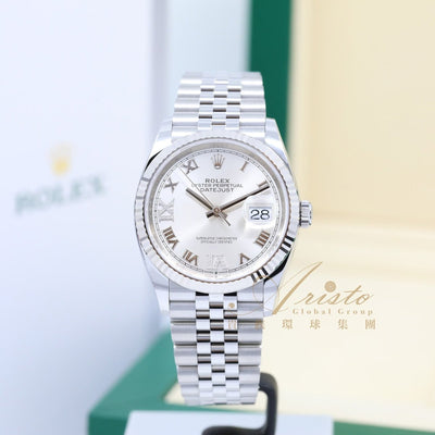 Rolex 126234 Silver VIIX Jub Datejust- Aristo Watch & Jewellery