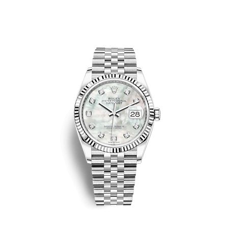 Rolex 126234NG White Jub Datejust- Aristo Watch & Jewellery