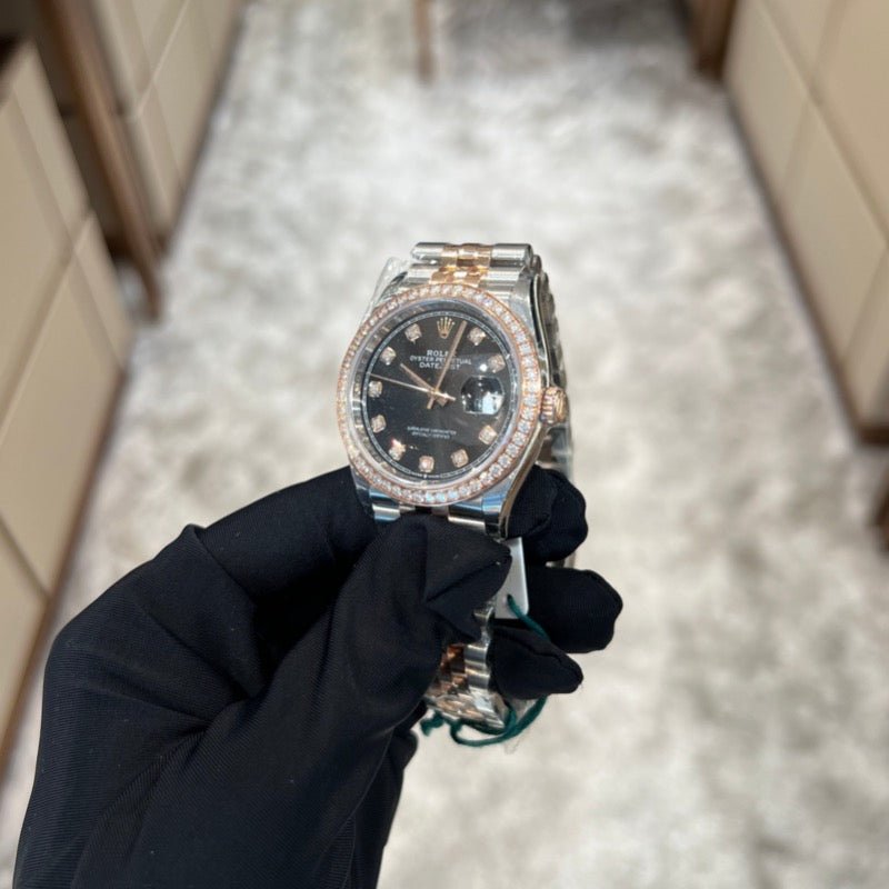 Rolex 126281RBR Black Jub Datejust- Aristo Watch & Jewellery