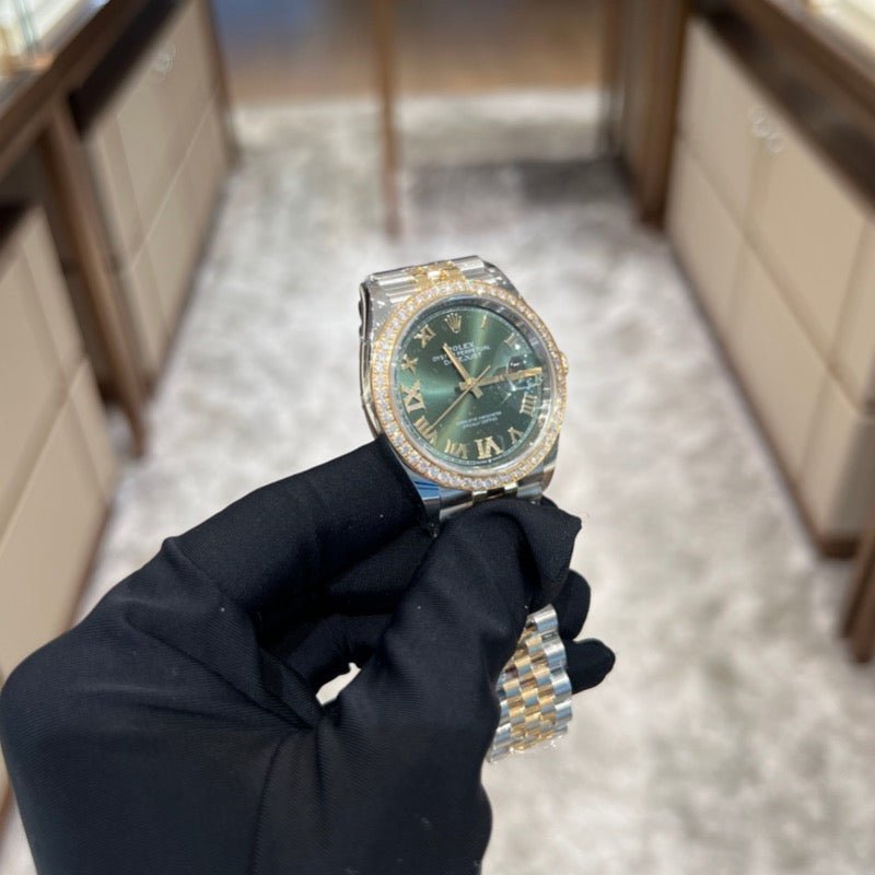 Rolex 126283RBR Green Jub Datejust- Aristo Watch & Jewellery