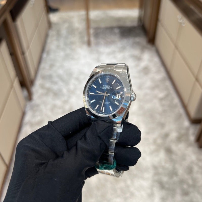 Rolex 126300 Blue Oys Datejust- Aristo Watch & Jewellery