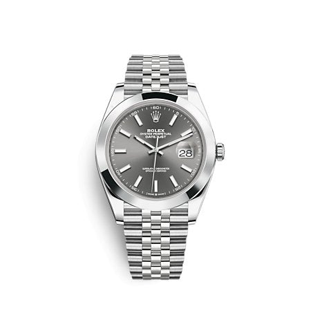 Rolex 126300 Grey Jub Datejust- Aristo Watch & Jewellery