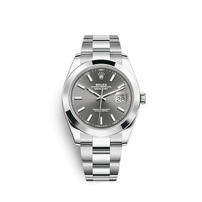 Rolex 126300 Grey Oys Datejust- Aristo Watch & Jewellery