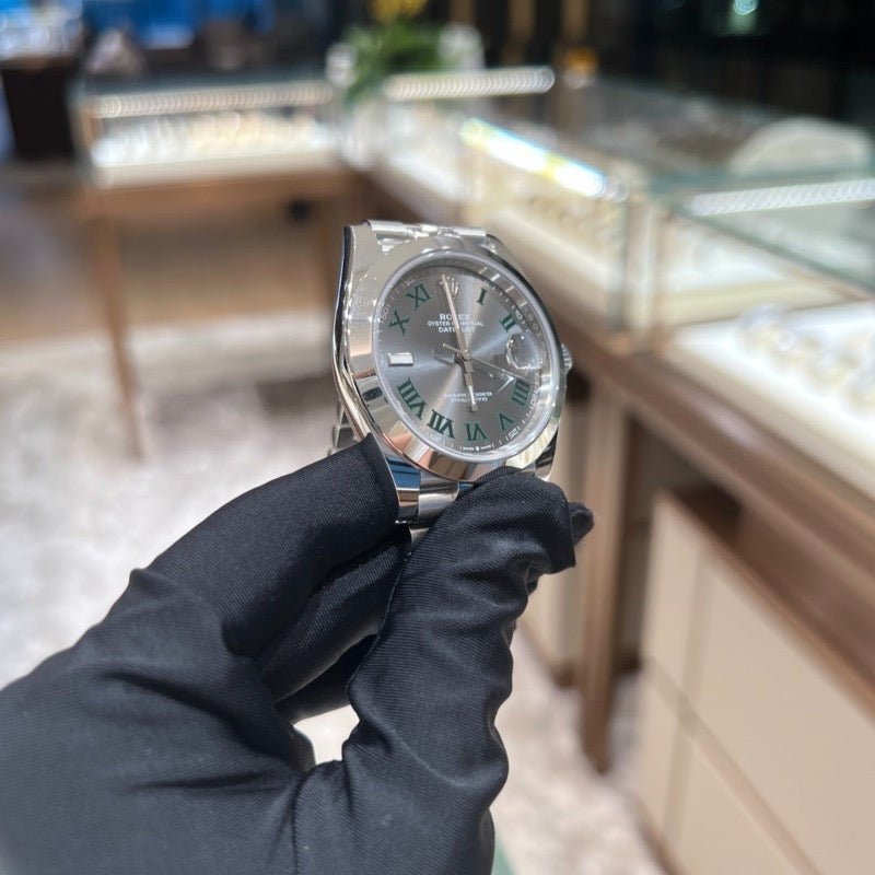 Rolex 126300 Slate Jub Datejust- Aristo Watch & Jewellery