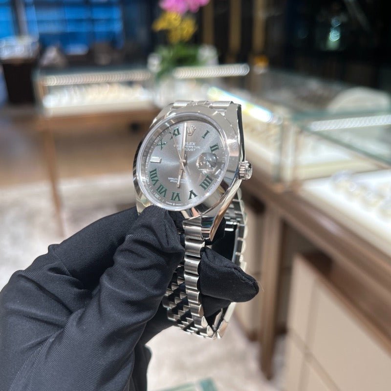 Rolex 126300 Slate Jub Datejust- Aristo Watch & Jewellery