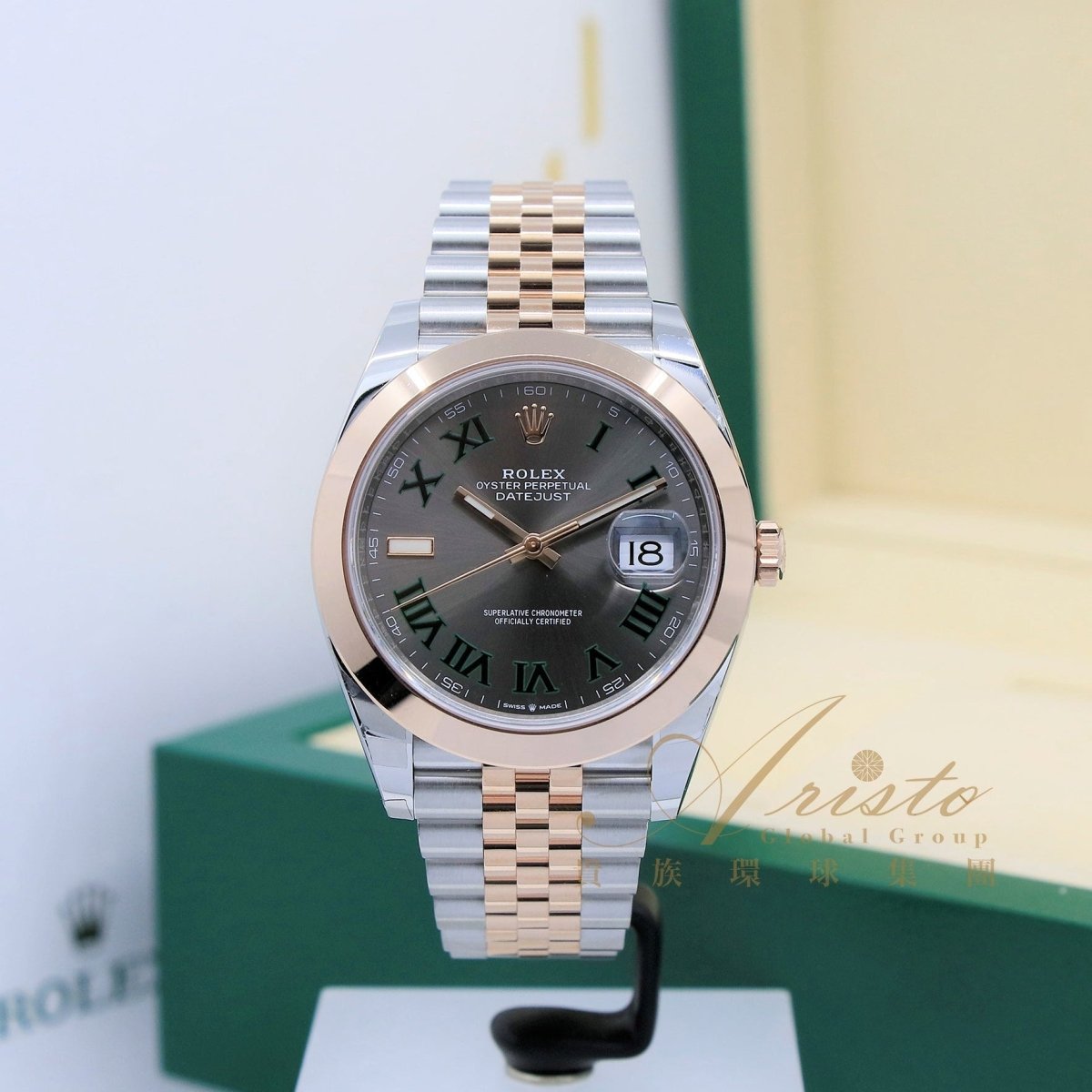 Rolex 126301 Slate Jub Datejust- Aristo Watch & Jewellery