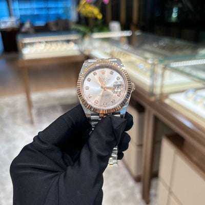 Rolex 126331G Sundust Jub (2nd hand) Datejust- Aristo Watch & Jewellery